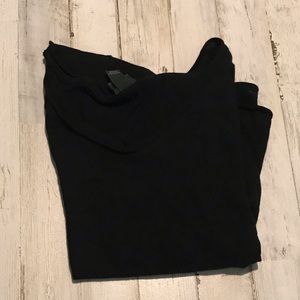 Wild fable woman’s black crop top v-neck